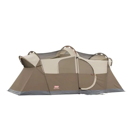 WeatherMaster 10-Person Camping Tent with Rainfly and Room Divider