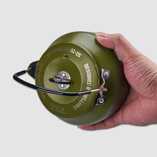 0.8L Outdoor Camping Water Kettle with Handle.