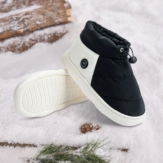 Rechargeable Unisex Winter Heated Shoes with 3 Heating Levels