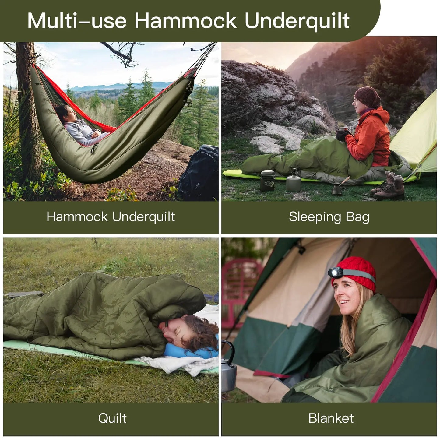 Night Cat Hammock Underquilts Sleeping Bag