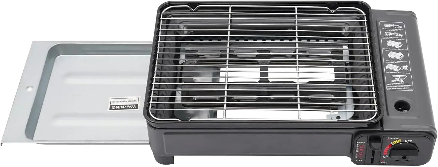 Portable Camping Butane Grill Stove.