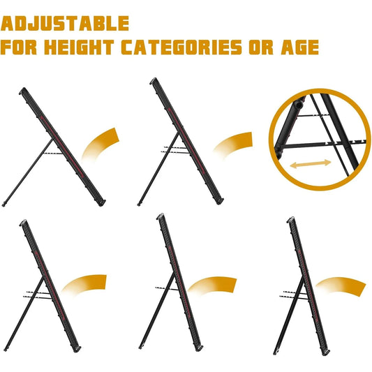 Adjustable 7x4ft Volleyball Net,Multi-Sport Rebounder.