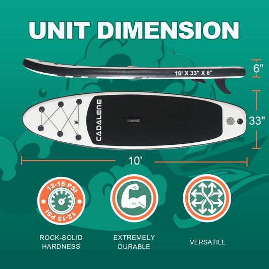 Inflatable Stand Up Paddle Board with SUP Accessories