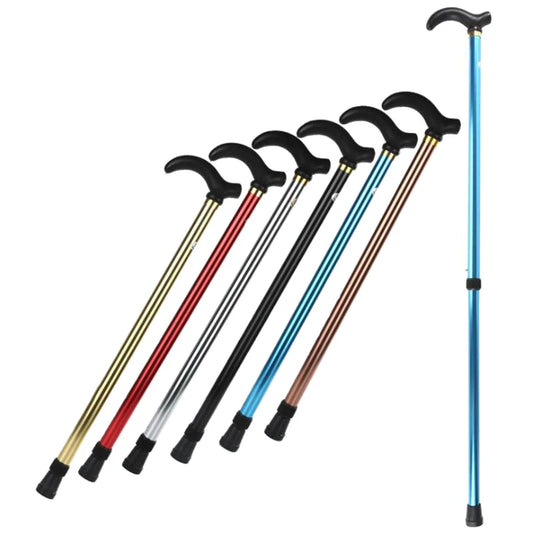 75-90cm Aluminum Alloy Adjustable Walking Stick