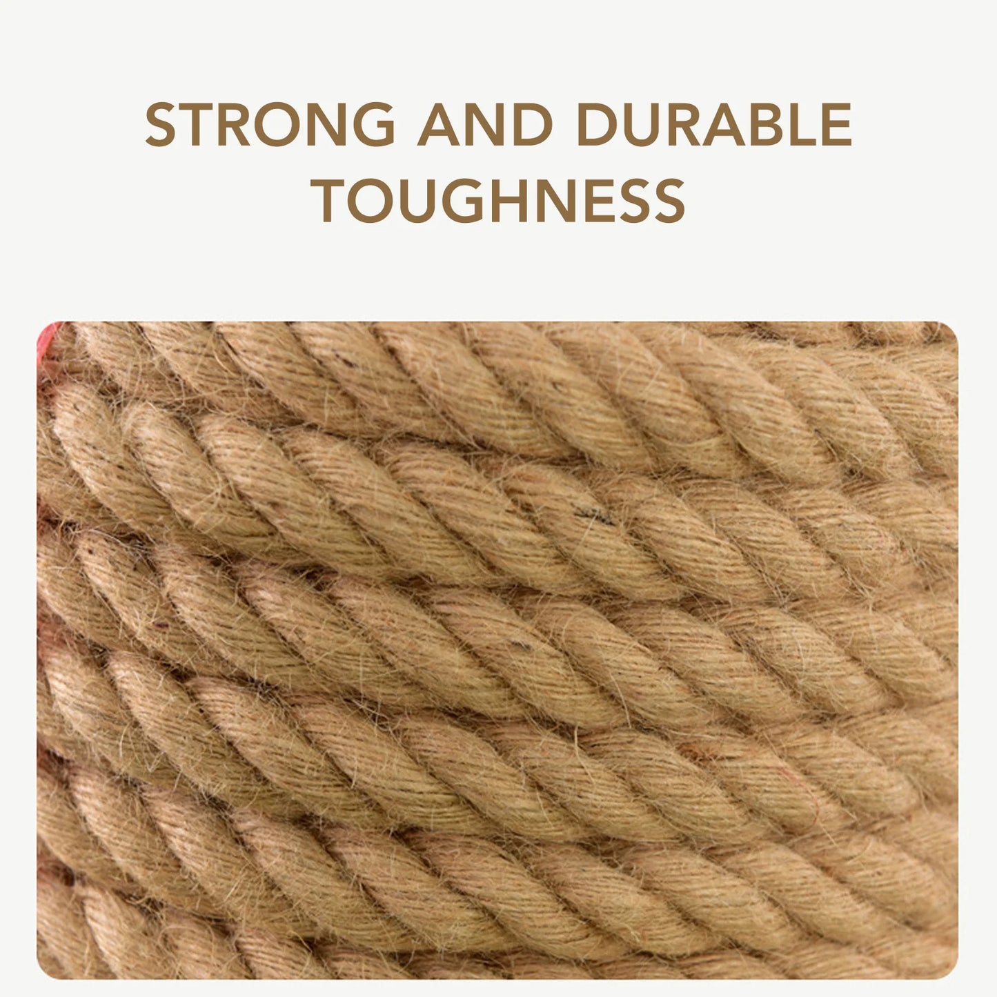 Twisted Yellow Hemp Rope Twisted Natural Thick Jute Rope