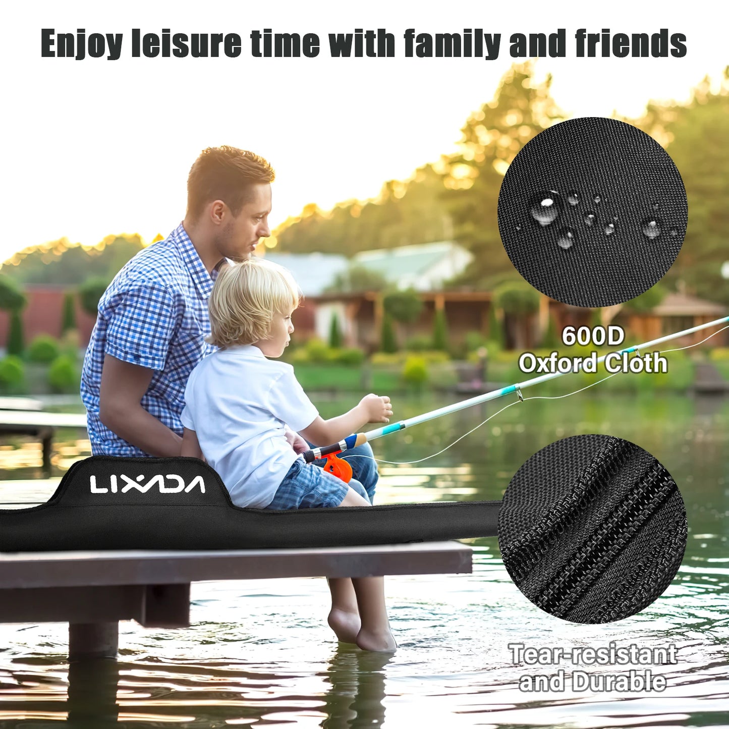 Lixada 53 Inch Fishing Rod Bag.