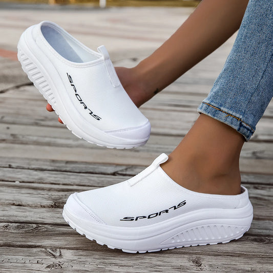 Summer women's sports shoes breathable thin mesh.