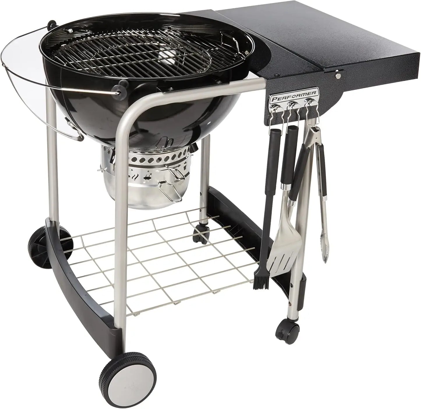 Performer Charcoal Grill, 22-Inch, Black