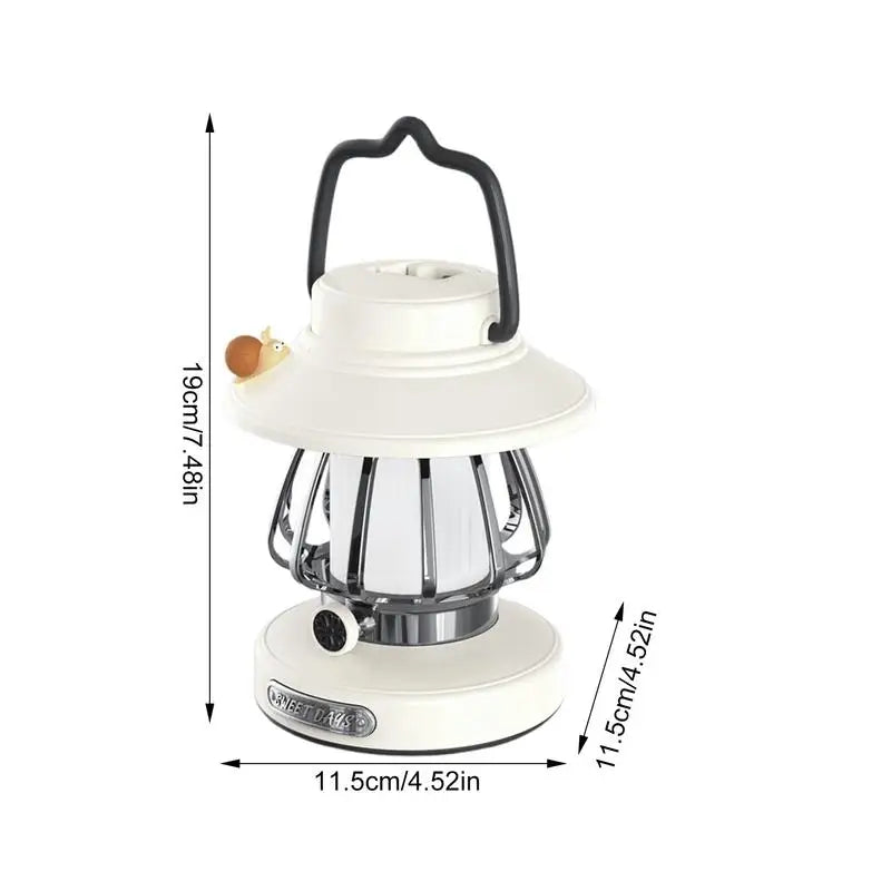 Rechargeable Camping Lantern Snail Design