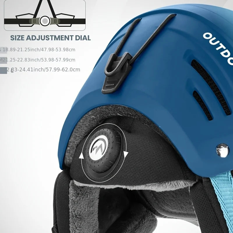 OutdoorMaster MIPS Ski Helmet, Snow Sport Helmet