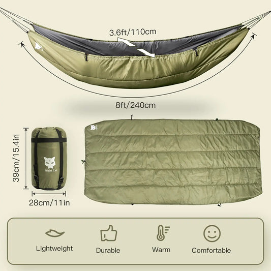 Night Cat Hammock Underquilts Sleeping Bag
