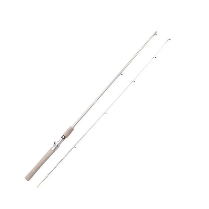 1pc-180cm/ 70.86inch White Fishing Rod (Single Fishing Rod)-Durable Fiberglass,