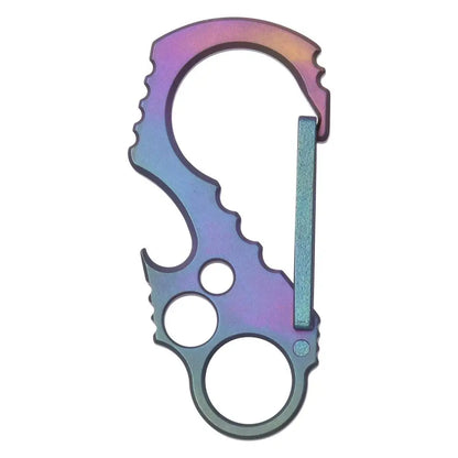 Titanium Carabiner Keychain Clip