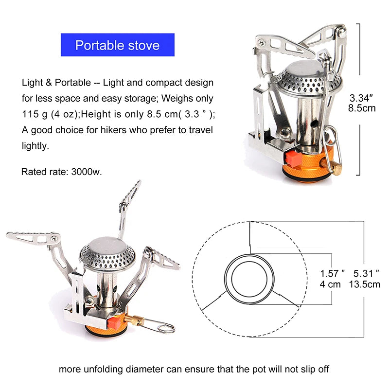 Camping Cookware Set, Outdoor Tableware, Equipment Supplies ,