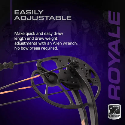 Royale Ready to Hunt Compound Bow Package for Adults and Youth