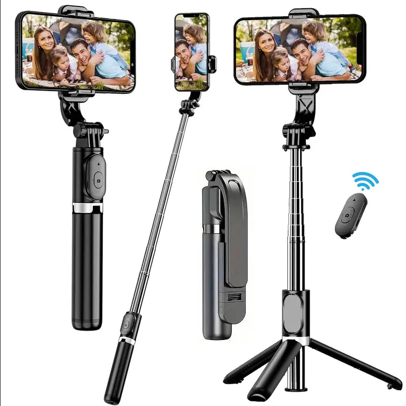 Telescopic Selfie Stick Tripod, Monopod Stand