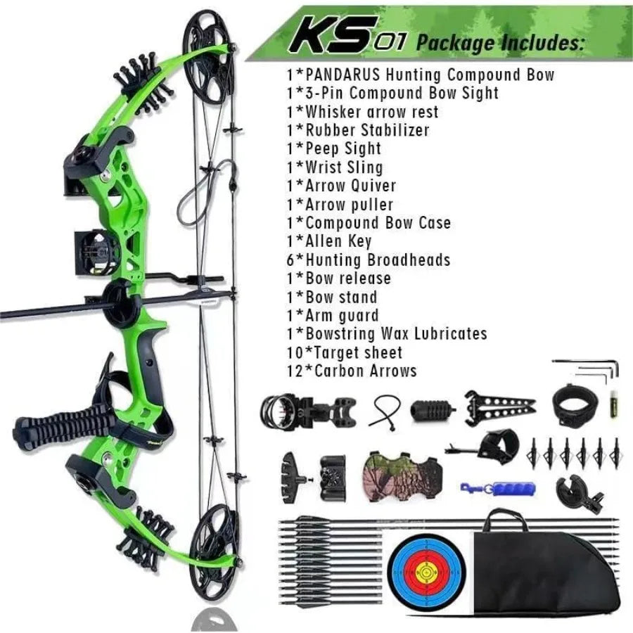 Compound Bow Set 15-45lbs