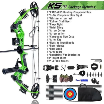 Compound Bow Set 15-45lbs