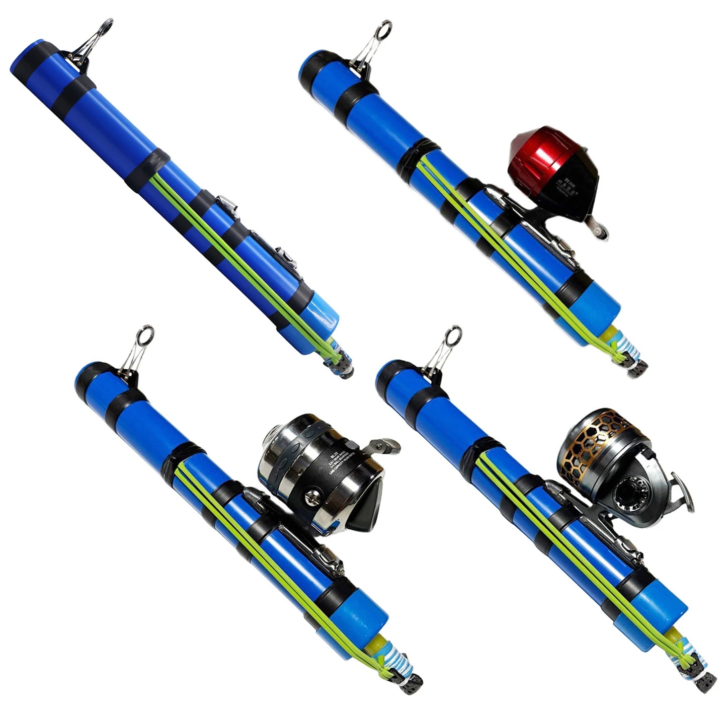 Compact Fishing Catapult Rod Holder Reusable Precise Lure Launcher Fish Bait