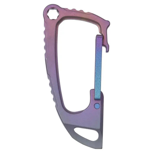 Titanium Carabiner Keychain Clip