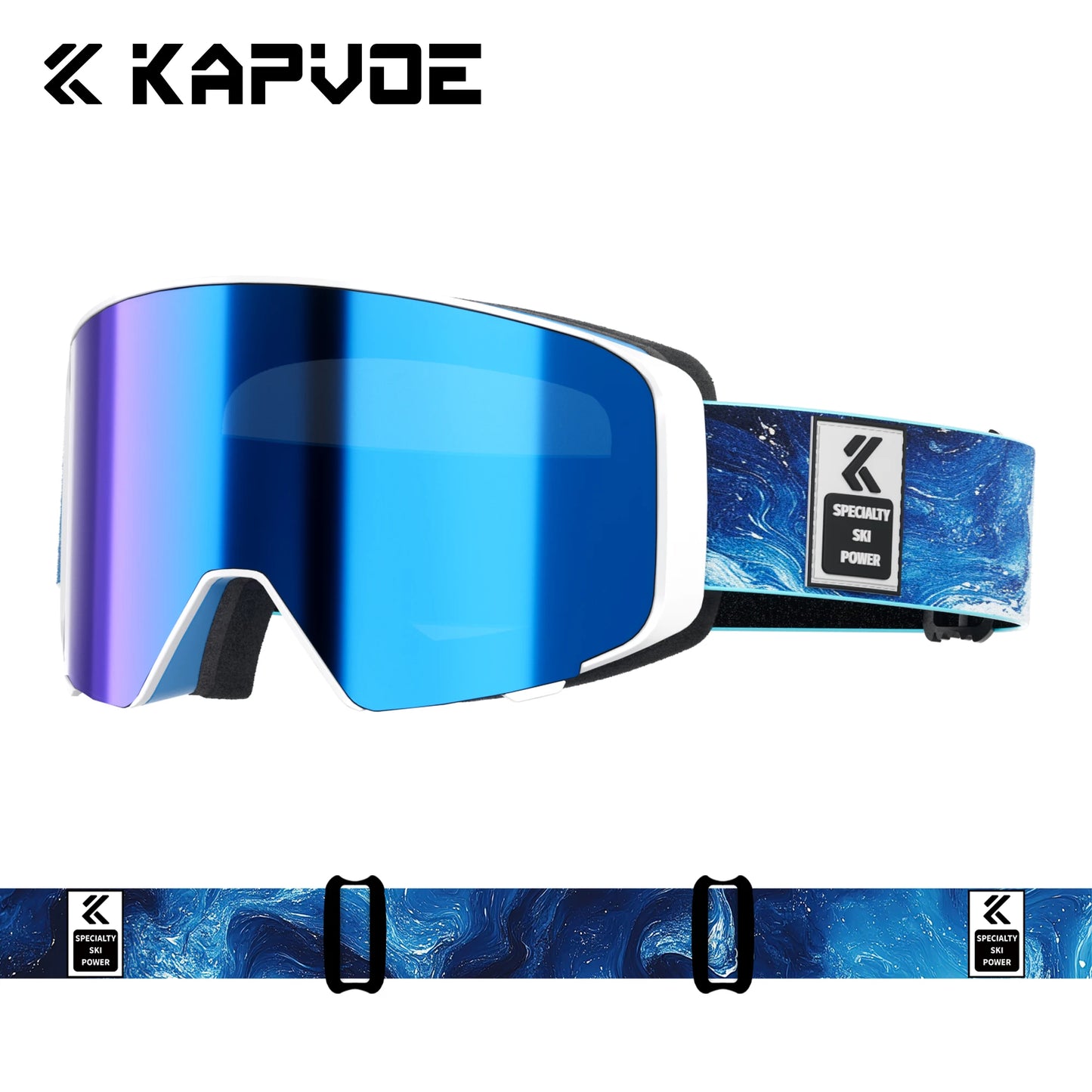 Outdoor Photochromic Ski Goggles Breathable HD