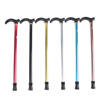 75-90cm Aluminum Alloy Adjustable Walking Stick