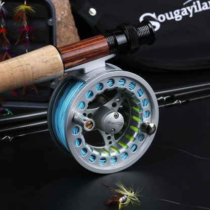 Saltwater, Freshwater, Fly Fishing Rod with Reel Combo Kit for Advanced Anglers