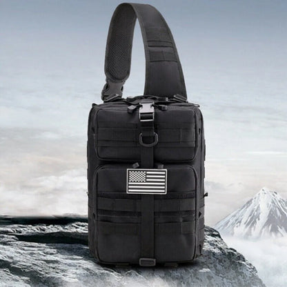 Mens Tactical Chest Bag Backpack
