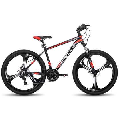 Hiland Mountain Bike, Shimano 21 Speeds Drivetrain, Aluminum Frame 26 Inch Wheels, with Disc-Brake