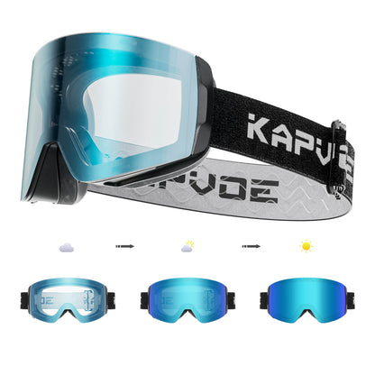 KAPVOE Photochromic Ski Goggles