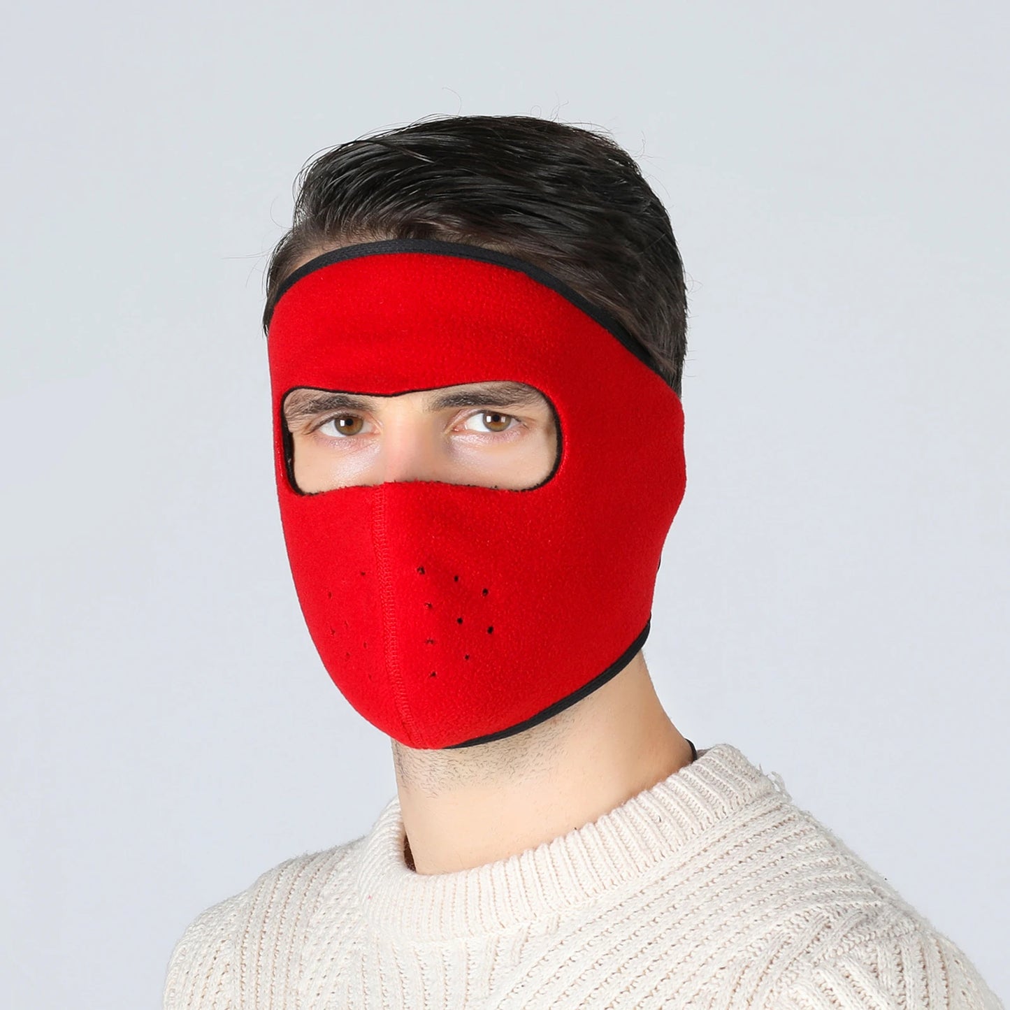 Fleece Winter Outdoor Sports Thermal Face Mask and Ear Warmer.
