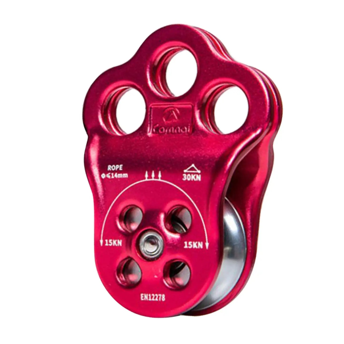 30KN Triple Climbing Hitch Pulley Arborist Tree Rigging.