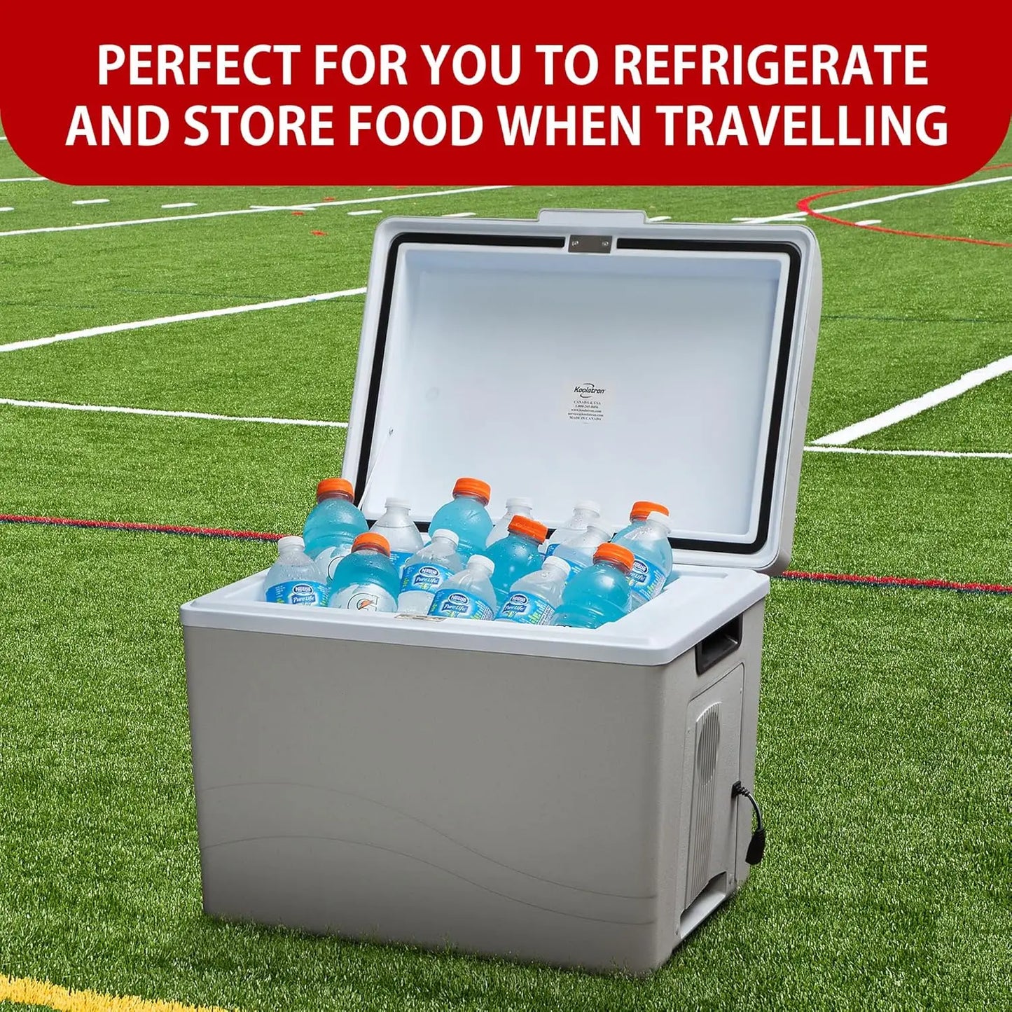 Portable Cooler - Electric Cooler for Car, Camping