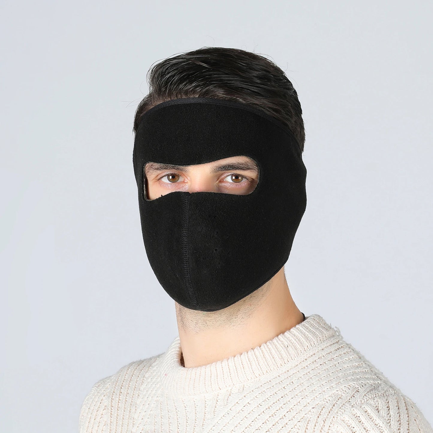 Fleece Winter Outdoor Sports Thermal Face Mask and Ear Warmer.