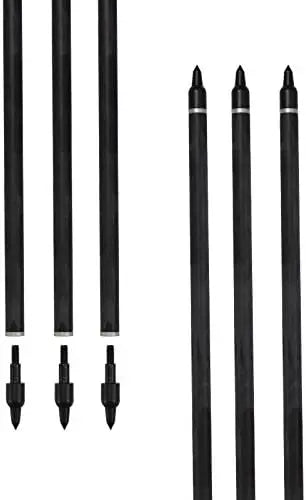 ARCHERY Crossbow Bolts Carbon Arrows for Target Hunting Outdoor Sport, 12 Pieces