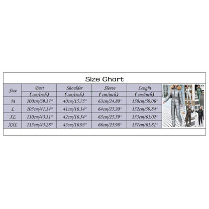 One Piece Outfit Ski Suit Women Jacket Winter Jumpsuit ll