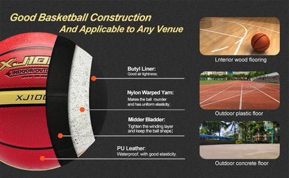 Molten Basketball XJ1000 Size 6, 7 Indoor/Outdoor Training