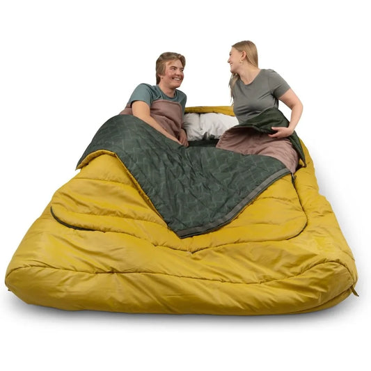 Comfort Doublewide 20 Degree Sleeping Bag Two Person, Synthetic