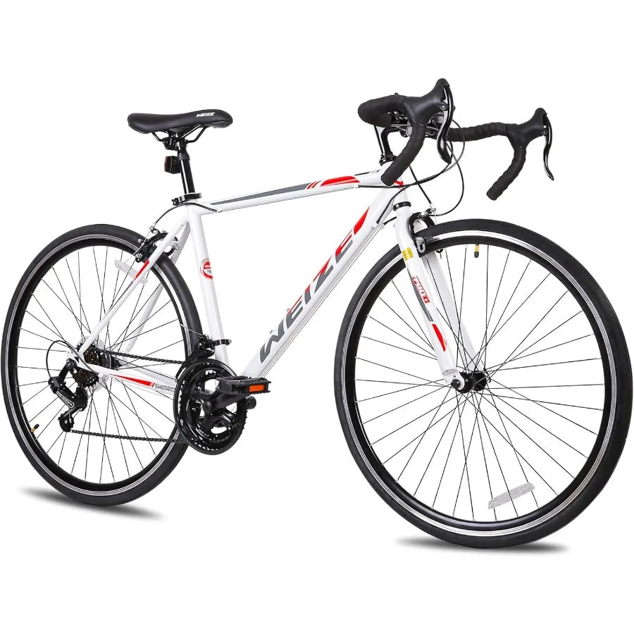 700C Road Bike for Urban Commuting with 14-Speed Drop Handlebars