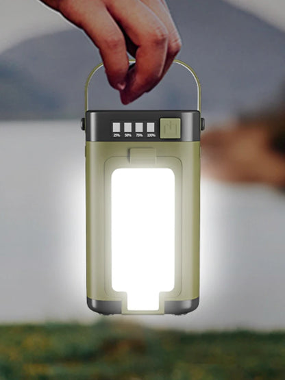 Solar Camping Lantern Foldable Camping Light, Waterproof ,Rechargeable Lantern