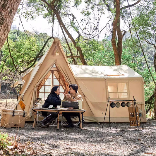 Large Inflatable Tent for 8-10 Person - 135 SQFT Cabin