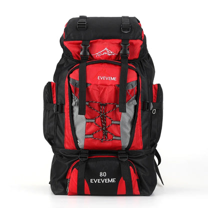 Mountaineering Backpack Large Capacity Climbing Backpack Adjustable.