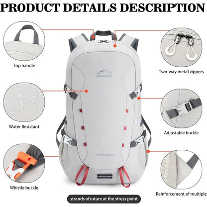 Hiking Backpack Large 35L Travel Backpacks for Men Women Ultra Lightweight Packable Camping Daypack for Outdoor Sports Perfect