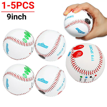 Pitch Training Baseball set with Finger Placement Markers.