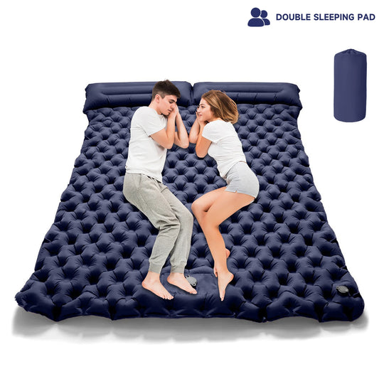 Aonhom Double Sleeping Pad, Inflatable Double Camping Mat