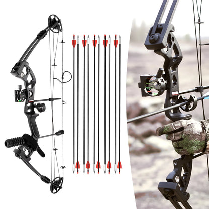Right Handed Compound Bow Kit Adults and Teens