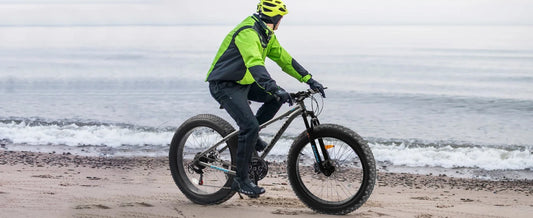 26 Inch Mountain Bike, 4-Inch Wide Fat Tires, 21 Speed,  Steel Frame, Disc Brake