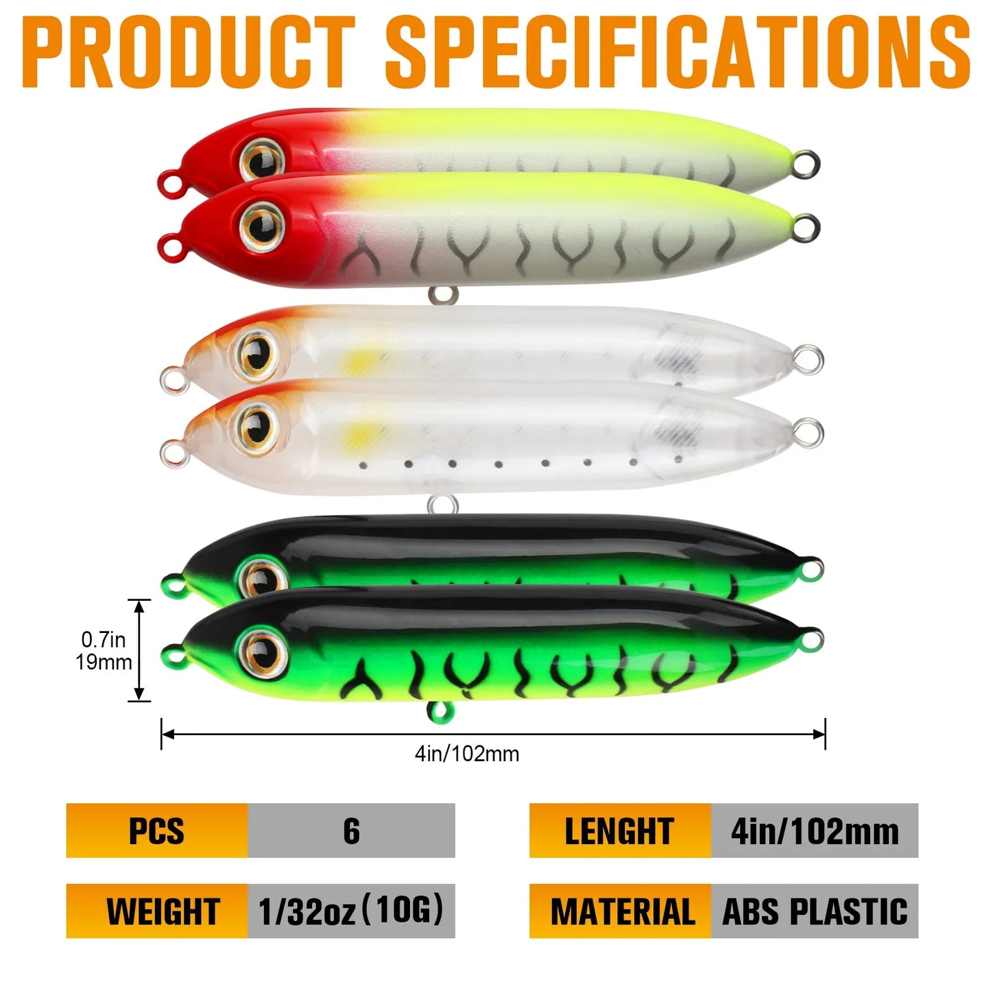 Dovesun Catfish Float Rigs with Catfish Rattles Rattling Catfish Tackle for Bank Fishing Santee Rig 6PCS