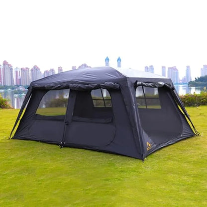 Extra Large Tent 12 Person A Awning Family Cabin
