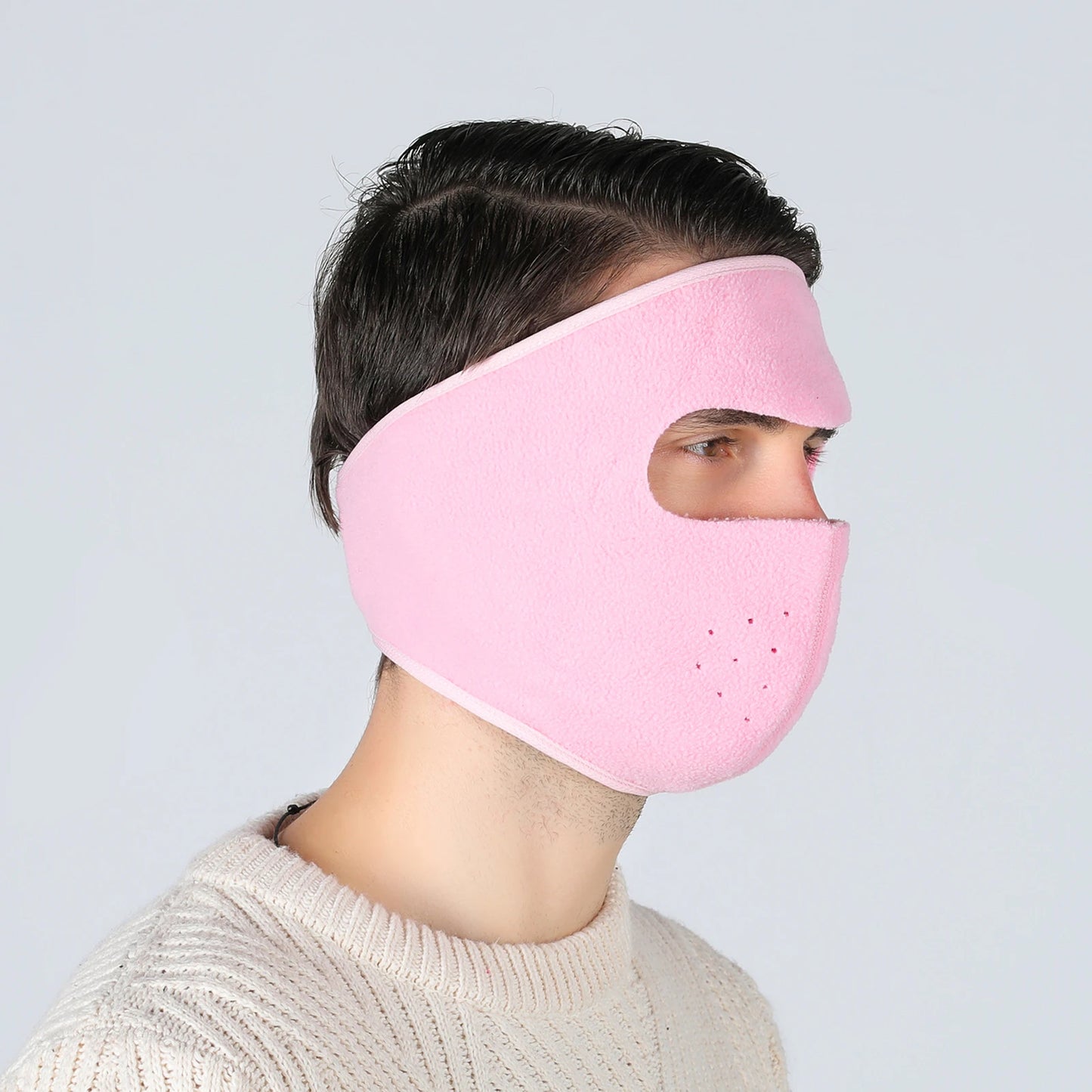 Fleece Winter Outdoor Sports Thermal Face Mask and Ear Warmer.